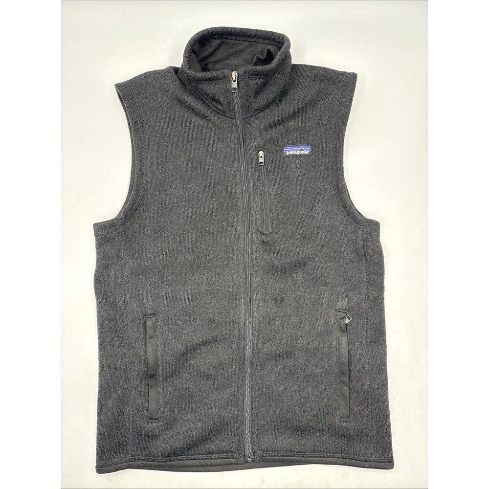 Patagonia Vest Black Better Sweater Full Zip Outdoor 25882-BLK Men’s Size S
